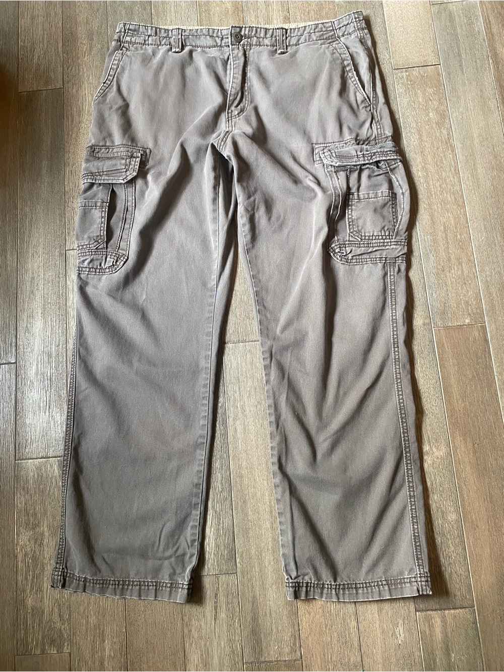Unionbay Grayish BrownCargo Pants - Classic Utility Style, Size 36x32